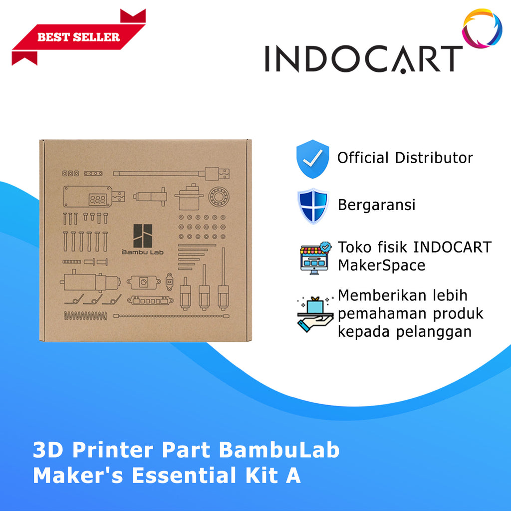 3D Maker's Supply Parts BambuLab Maker's Essential Kit A