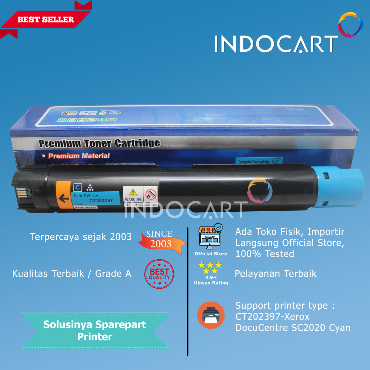 Toner Cartridge Compatible CT202396 CT202397 CT202398 CT202399-Xerox DocuCentre SC2020