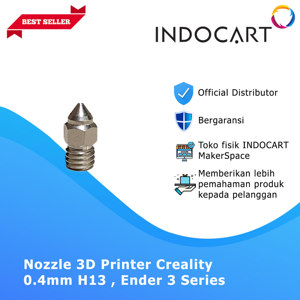 3D Printer Parts Creality OEM Brass Nozzle D6xd 0.4mm Creality CR10 Smart