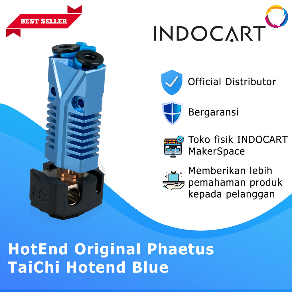 3D Printer Parts HotEnd Original Phaetus TaiChi Hotend Blue