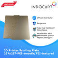 3D Printer Parts Printing Plate Kit Dual Side Variaton Size 257x257mm