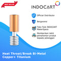 3D Printer Parts Creality OEM Heat Throat/Break Bi Metal Copper+Titanium Creality Ender 3S1Plus/E3S1/E3S1Pro