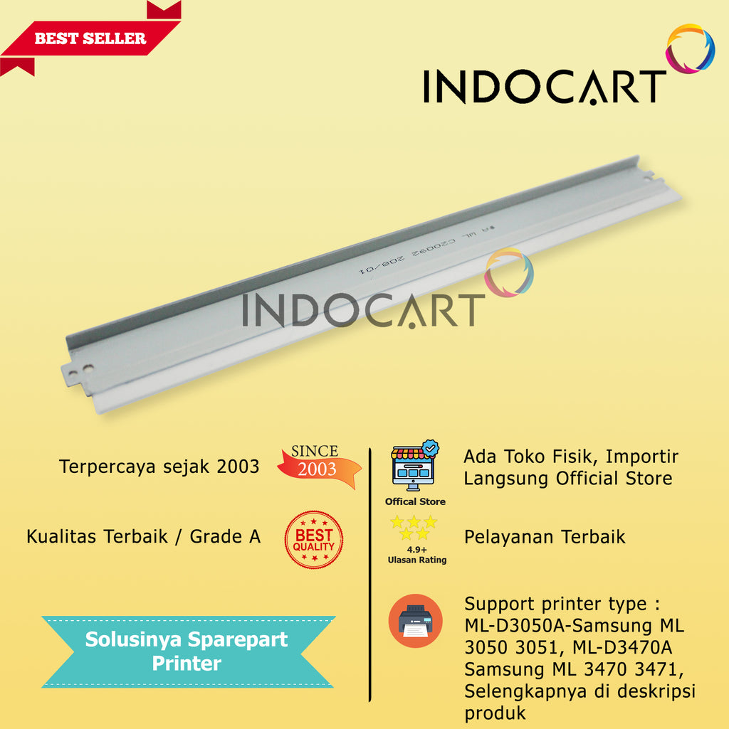 Wiper Blade CWAA0763-Xerox Phaser 3435 Samsung ML 3050
