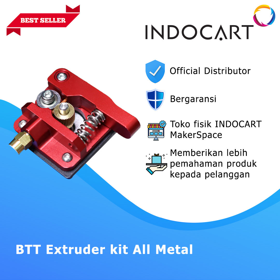3D Printer Parts CMP Extruder Kit All Metal Red Creality Ender 3/3Pro/3S/3V2/3 Max/CR 10/CR 10S