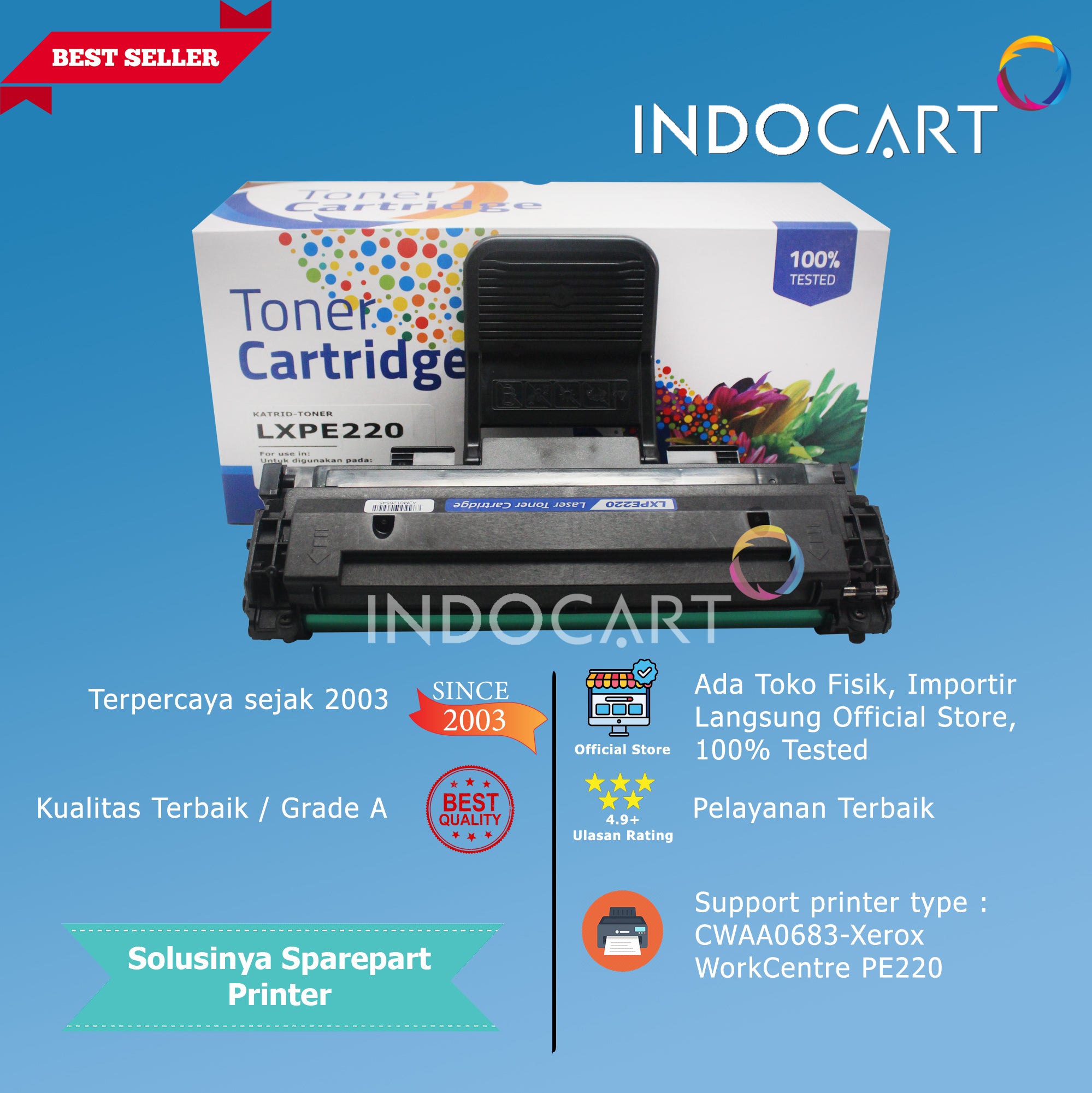Toner Cartridge Compatible CWAA0683-Xerox WorkCentre PE220