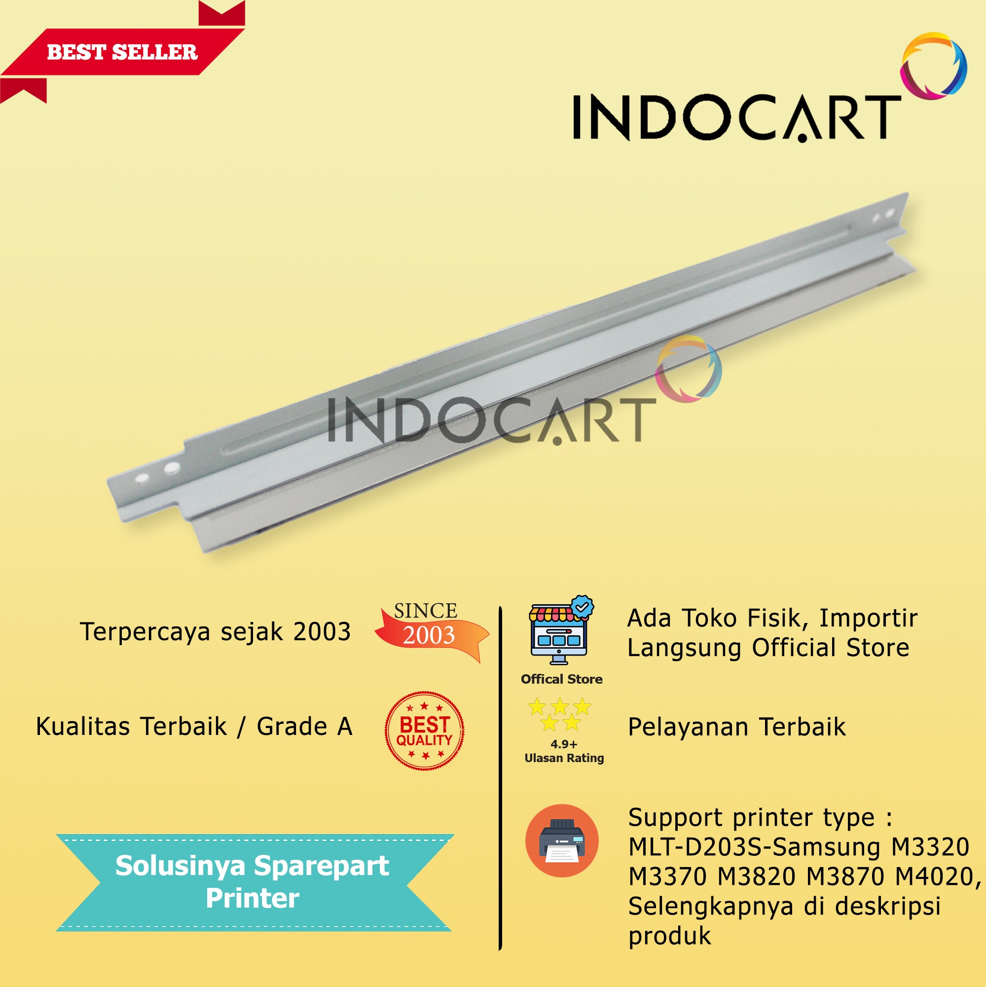 Doctor Blade MLT-D203S D204S-Samsung M3320 M3325 M3370 M3375 M3820 M3825 M3870 M3875