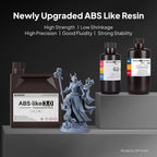 3D Printer Resin Elegoo ABS Like 3.0 Low Shrinkage Resin Colored 1Kg