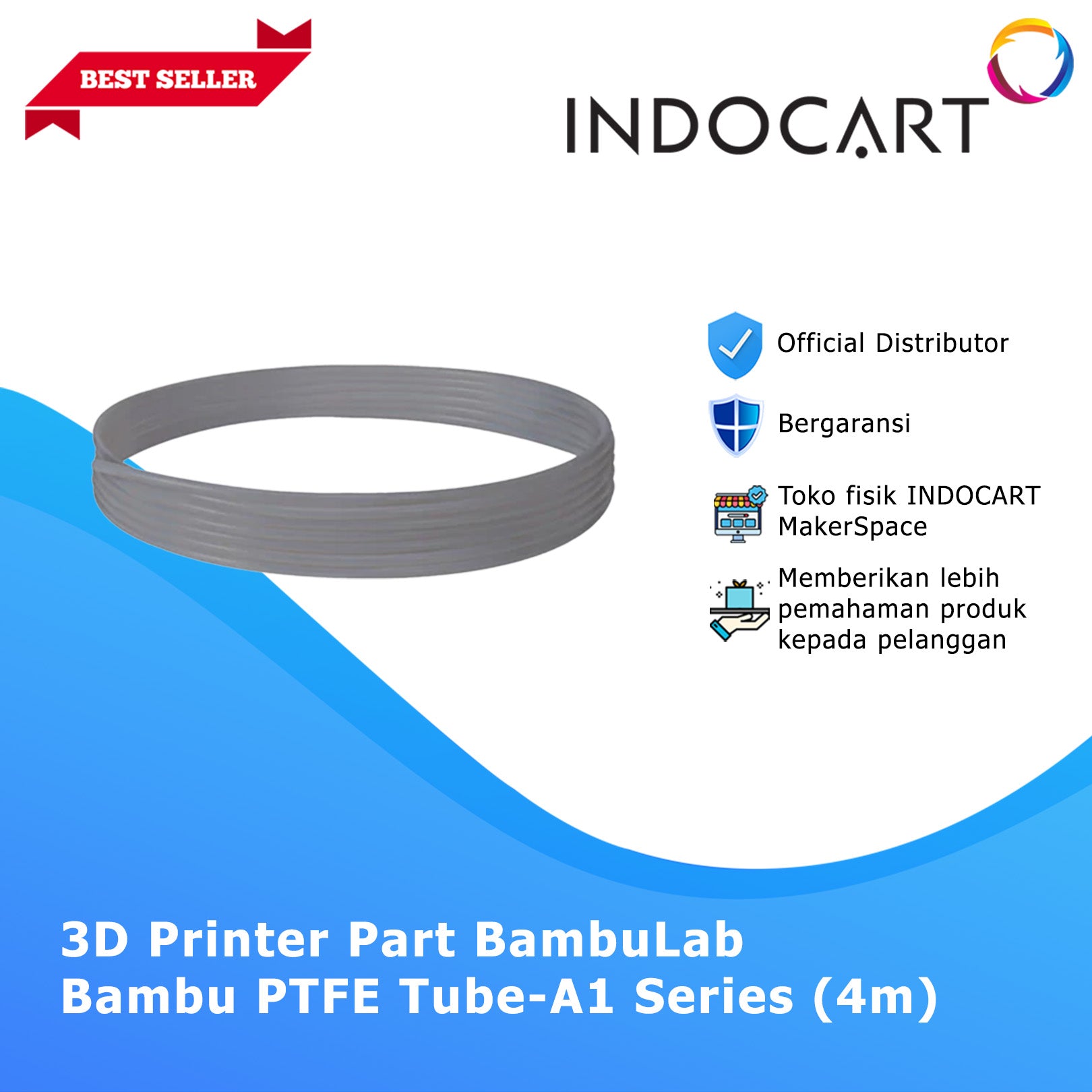 3D Printer Parts BambuLab Bambu PTFE Tube P1/A1 Series & X1C