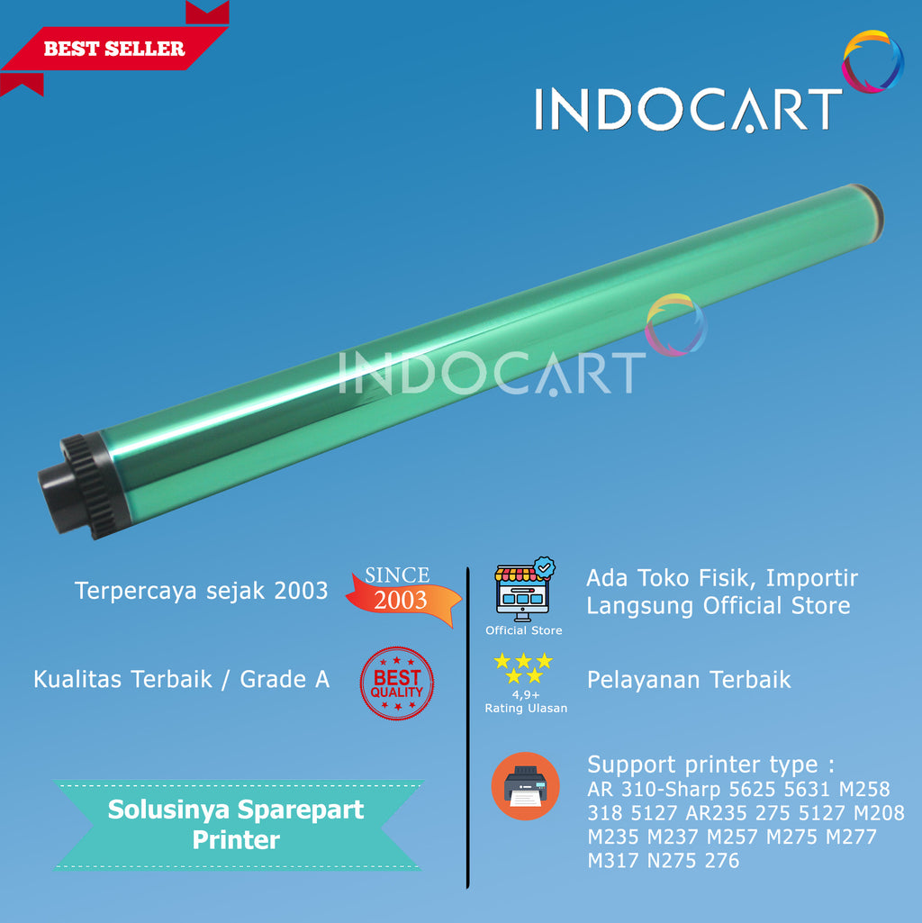 OPC Drum Glossy AR 310 MX 237-Sharp AR 235 237 275 5127 5625 5631 6020 6023