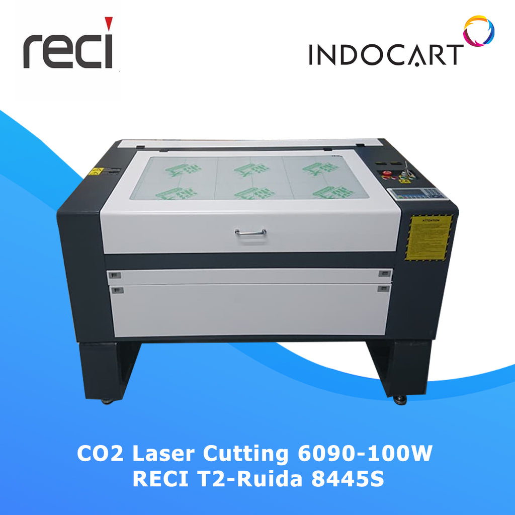 CO2 Laser Cutting Engraver 6090-100W with RECI T2 Controller Ruida 8445S