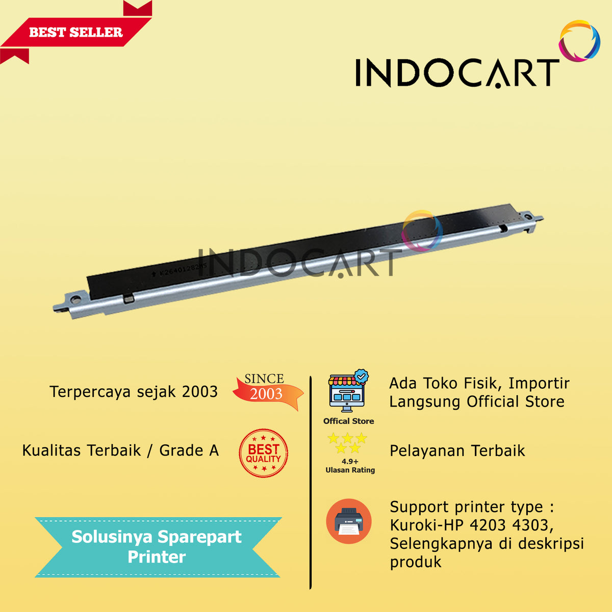 Doctor Blade Kuroki W2300A W2301A W2302A W2303A 230A-HP CLJ Pro 4203 MFP 4303