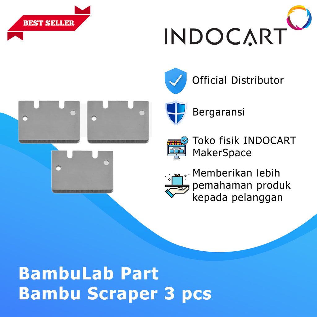 3D Printer Parts BambuLab Scraper for Releasing Printing Model P1P,P1S,X1C-3Pcs