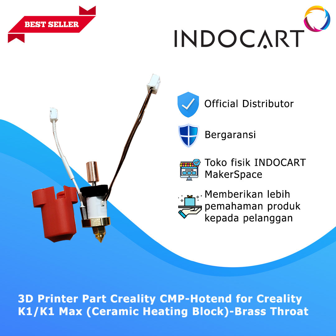 3D Printer Parts Creality Compatible Hotend Ceramic Heating Block Creality K1/K1 Max