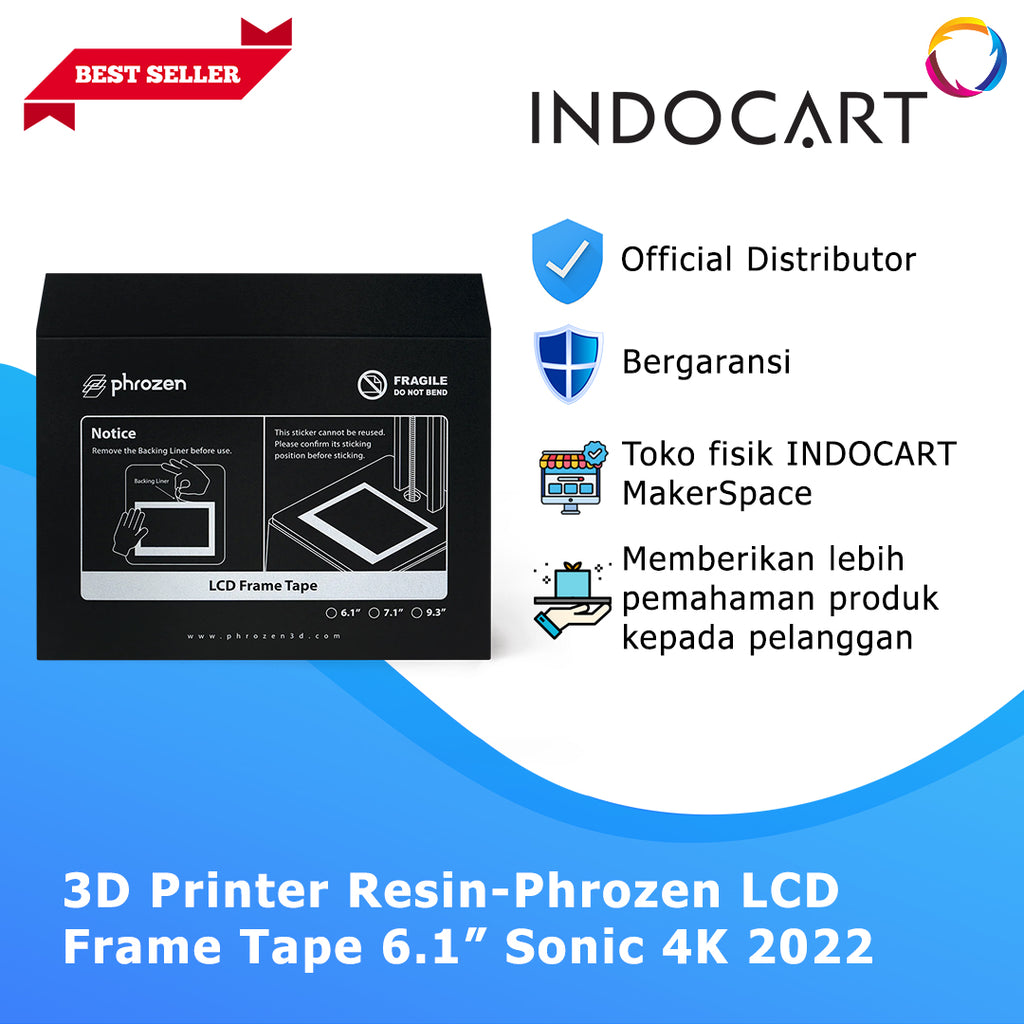 3D Printer Parts Phrozen LCD Frame Tape 6.1” Sonic 4K 2022