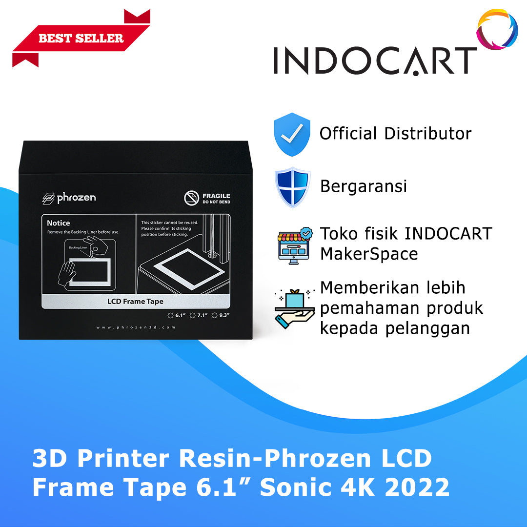 3D Printer Parts Phrozen LCD Frame Tape 6.1” Sonic 4K 2022