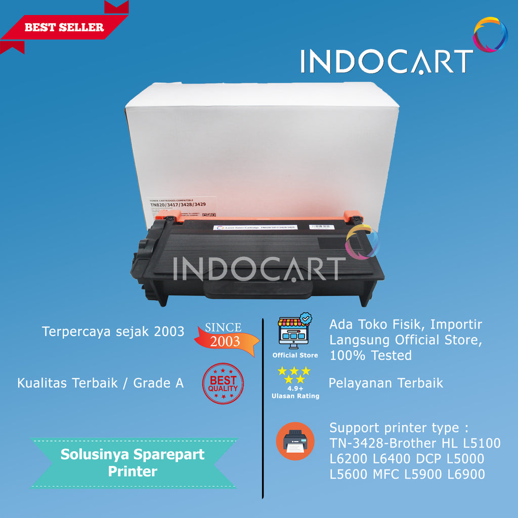 Toner Cartridge Compatible TN-3428-HL L5100 L6200 L6400 DCP L5000 L5600 MFC L5900 L6900