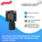 3D Printer Parts BambuLab Complete Hotend Assembly with Hardened Steel Nozzle 0.4mm BambuLab X1C