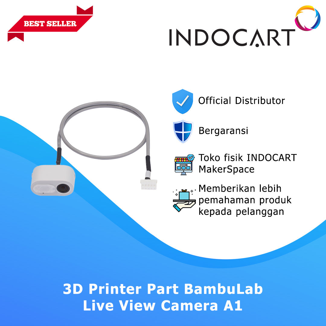3D Printer Parts BambuLab Live View Camera A1 For Remote Livestream & Timelapse Video