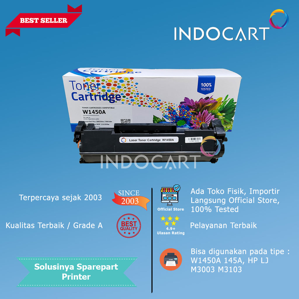 Toner Cartridge Compatible W1450A 145A-HP LJ M3003 M3103