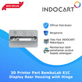 3D Printer Parts Display Rear Housing with Hinge BambuLab X1C