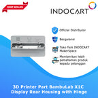 3D Printer Parts Display Rear Housing with Hinge BambuLab X1C