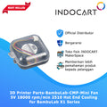 3D Printer Parts BambuLab Compatible Mini Fan 5V 18000 rpm/min 2510 Hot End Cooling for BambuLab P1/X1 Series