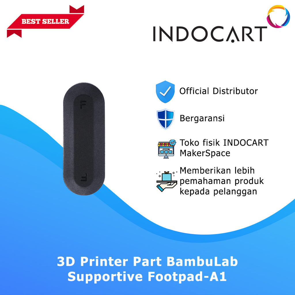 3D Printer Parts BambuLab Supportive Footpad Enhance Stability BambuLab A1
