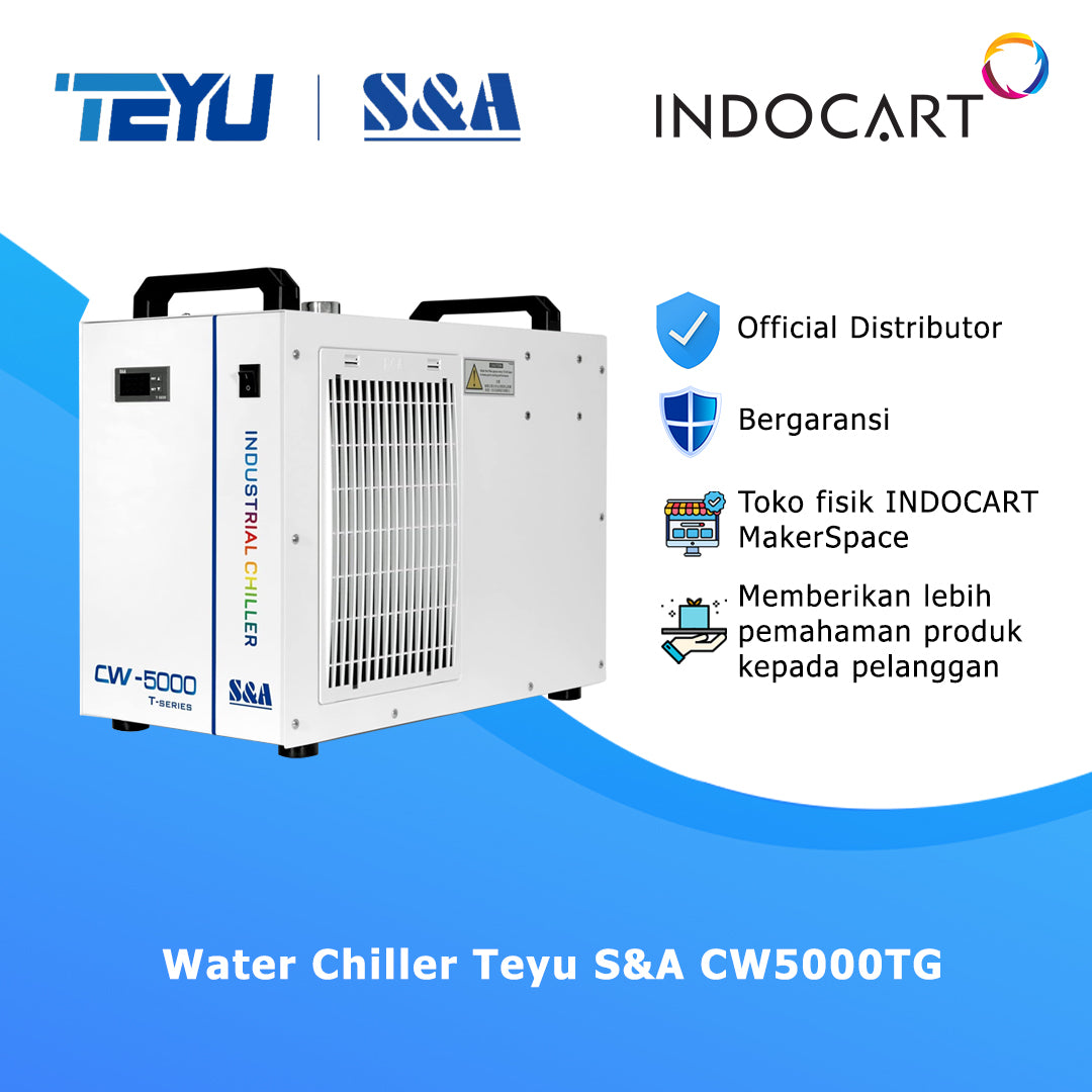 Original Industrial Water Chiller S&A TeYu CW5000 750W for Co2 Laser Engraving Cutting Machine