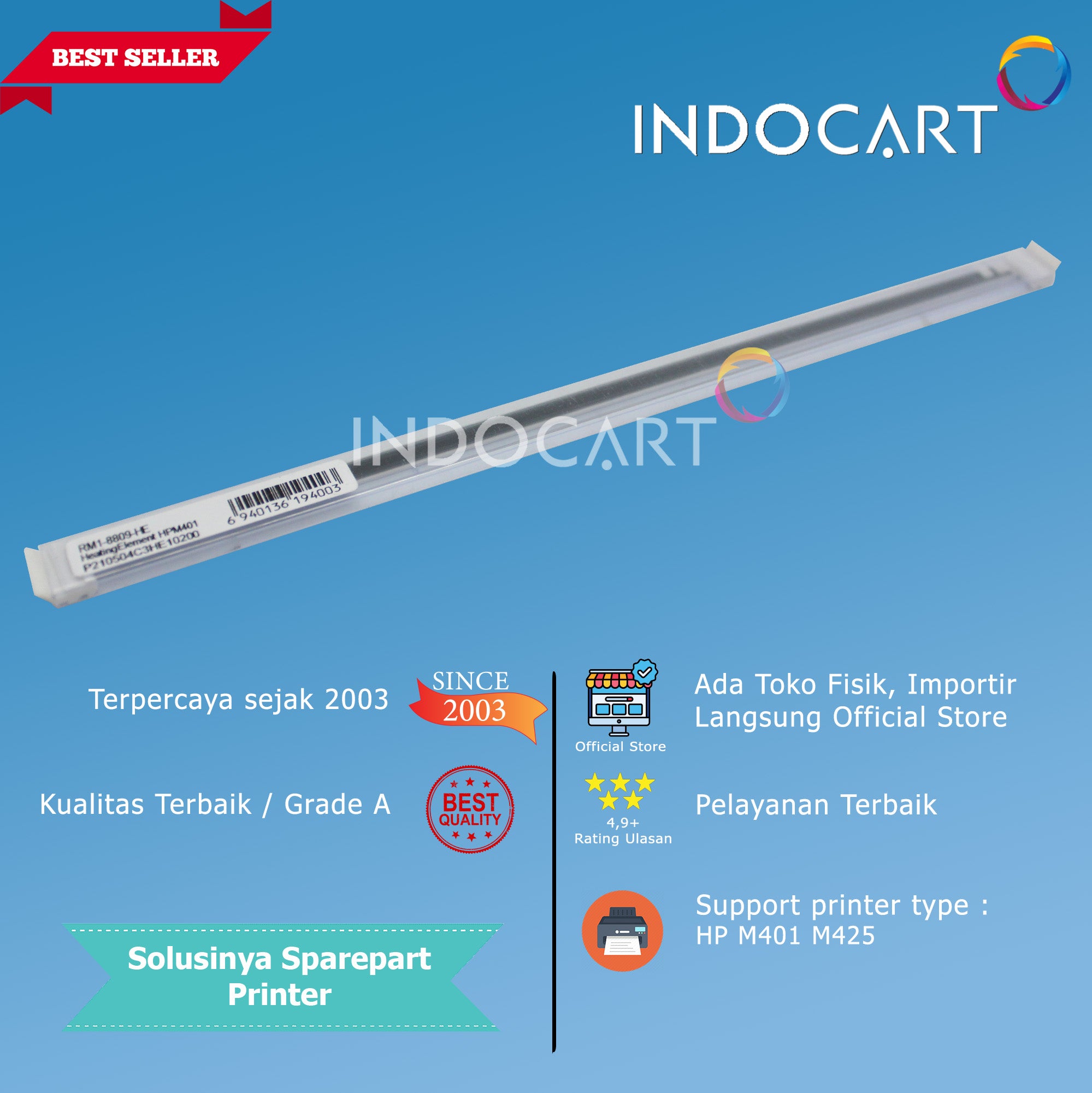 Heating Element-Keramik Fuser Pemanas-HP LaserJet Pro M401 M425