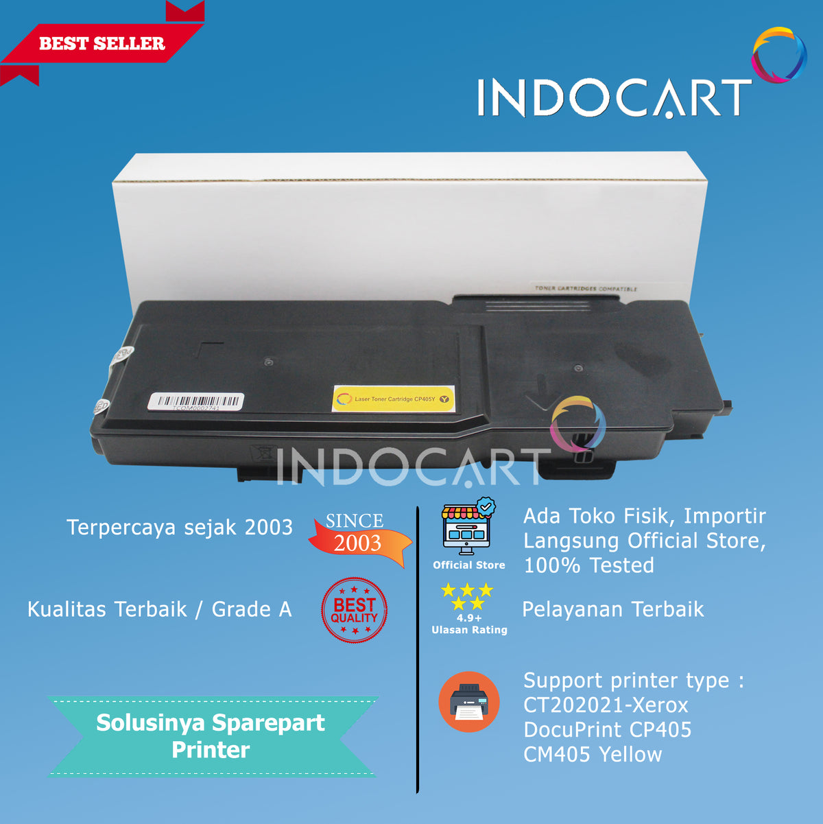 Toner Cartridge Compatible CT202018 CT202019 CT202020 CT202021-Xerox DocuPrint CP405 CM405