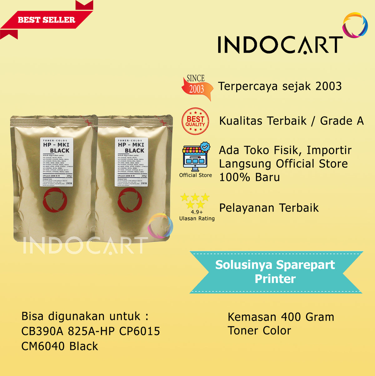 Serbuk Toner Warna Mitsubishi-CRG 418 NPG-67-Canon MF729 MF8350 IR ADV C3320 C3325 (200gr-500gr)