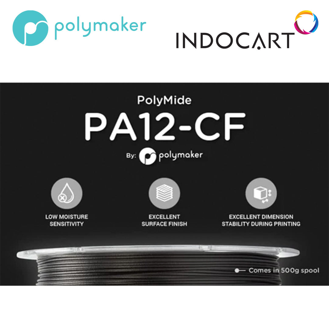 3D Printer Filament Polymaker Fiberon PA12/Polymide PA12 CF Carbon Fiber High Heat Resistance
