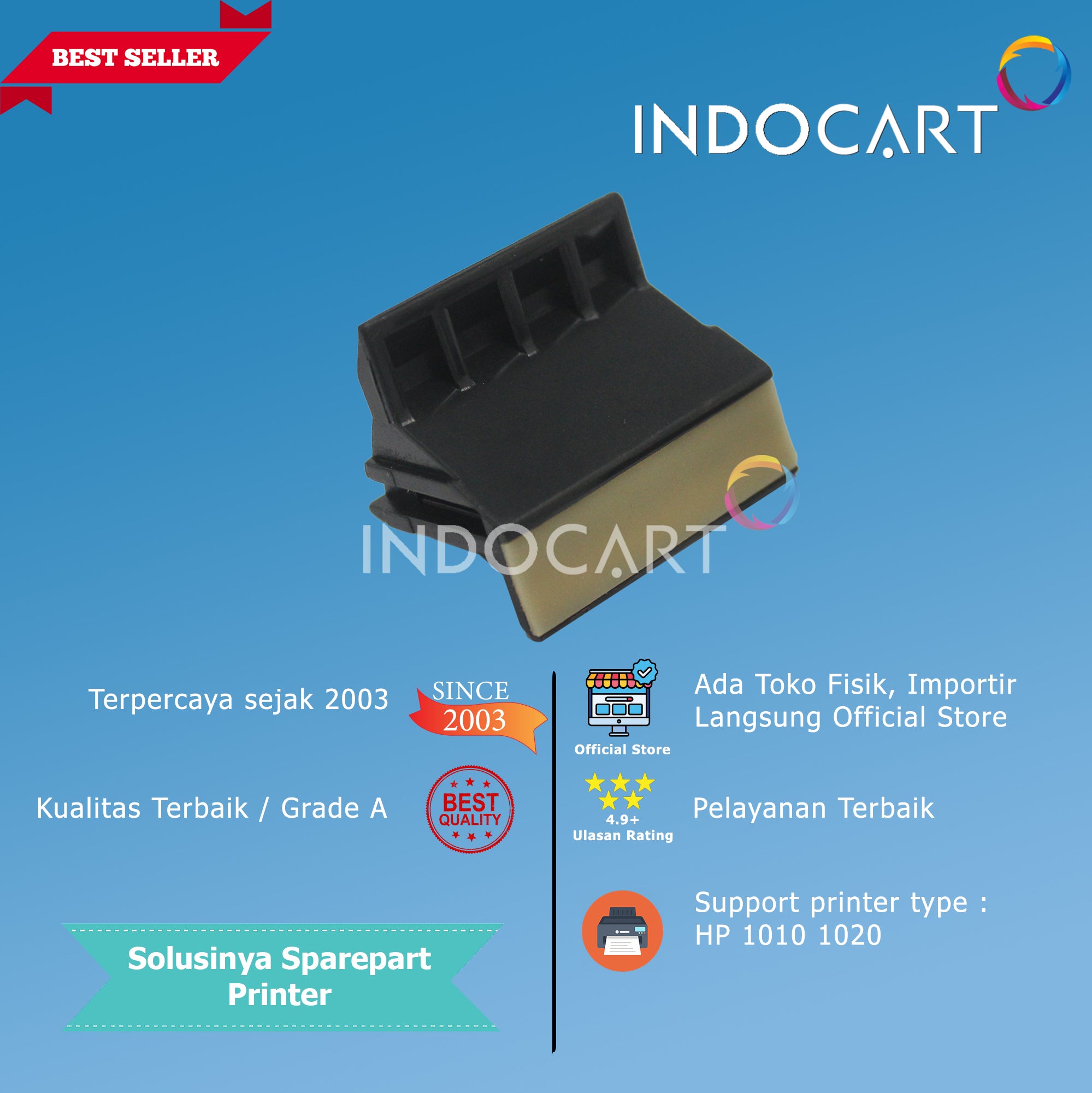 Separation Pad-HP 1010 1020 RC1-2038