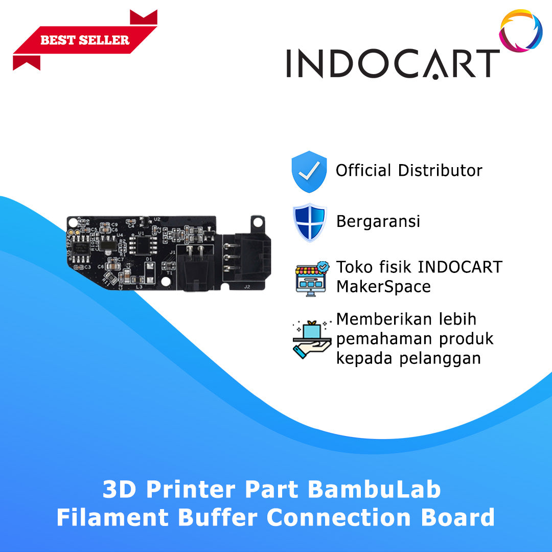 3D Printer Parts BambuLab Filament Buffer Connection Board
