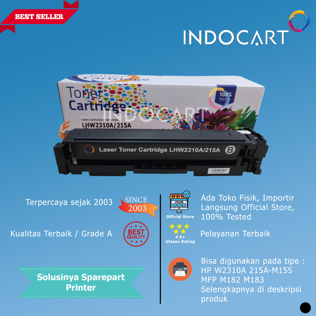 Toner Cartridge Compatible W2310A W2311A W2312A W2313A-M155 MFP M182 M183 Ekonomis