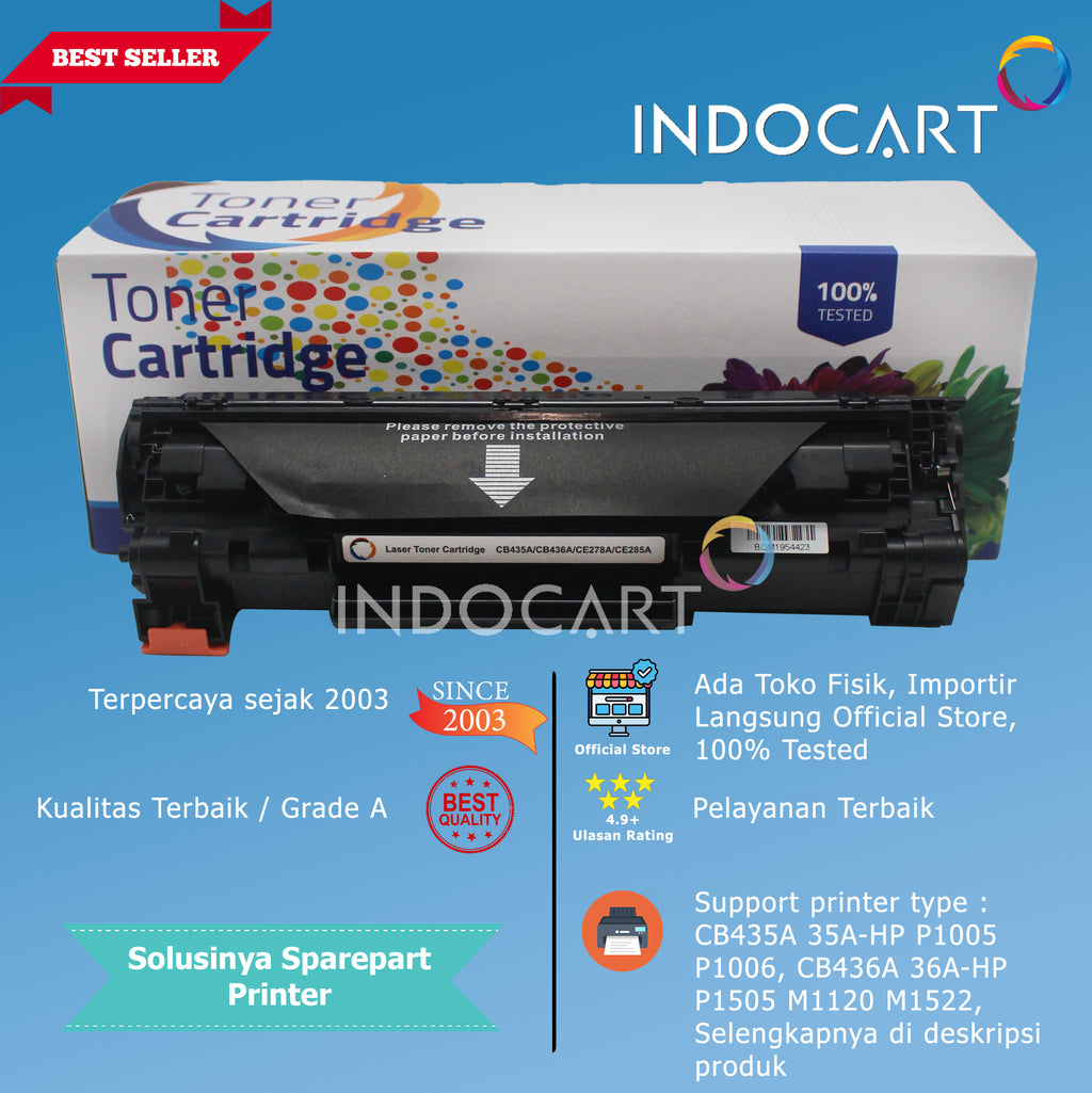 Toner Cartridge Compatible Universal HP 35A 36A 85A 78A Canon CRG 312 313 325