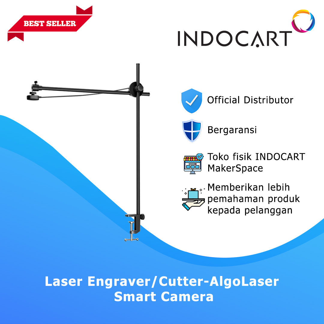 Upgrade Kit Laser Engraver/Cutter Parts AlgoLaser Smart Camera Set with 500W High Definition Camera