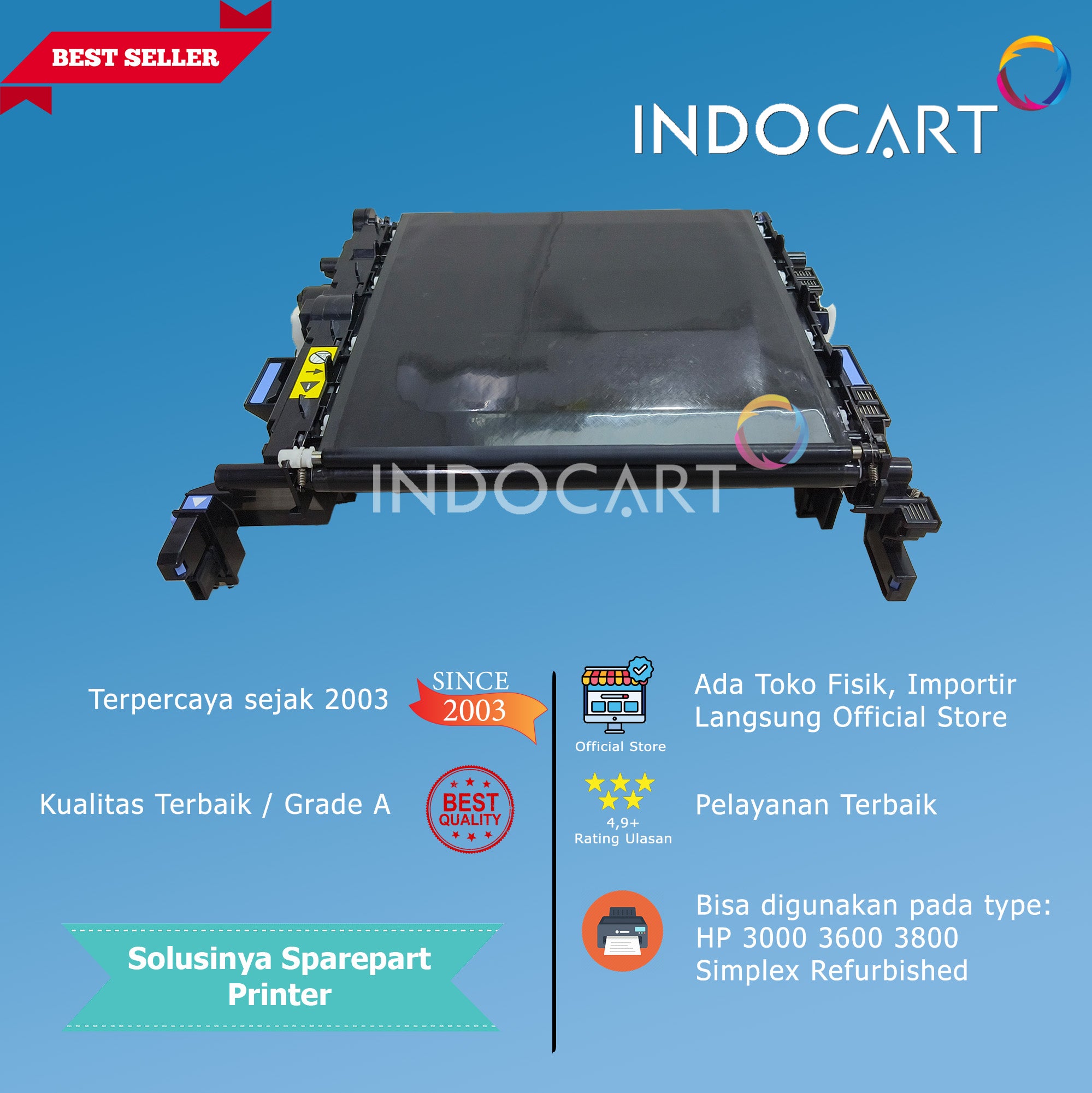 ETB ITB Transfer Kit-HP 3000 3600 3800 Simplex RM1-2759-Refurbished