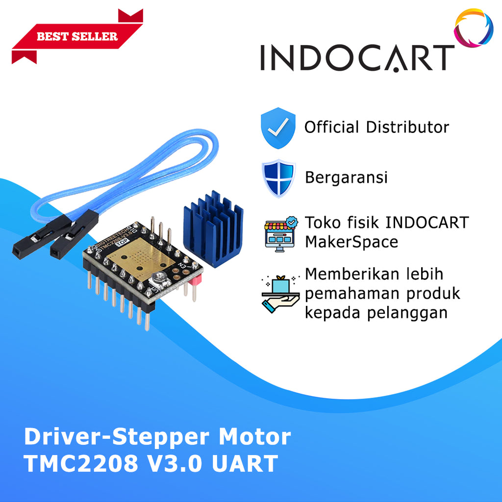3D Printer Parts Driver-Stepper Motor 3D Printer BigTreeTech TMC2208 V3.0 UART