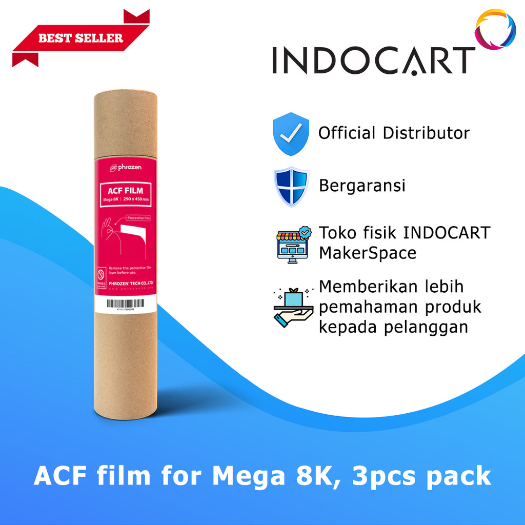 3D Printer Parts ACF Film 3D Printer Resin for Phrozen Mega 8K 3Pcs/Pack