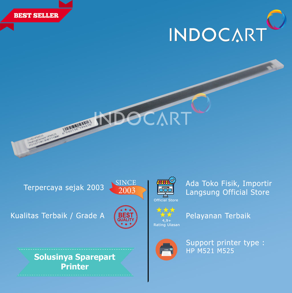 Heating Element Keramik Fuser Pemanas-HP LaserJet M521 M525 RM1-8508