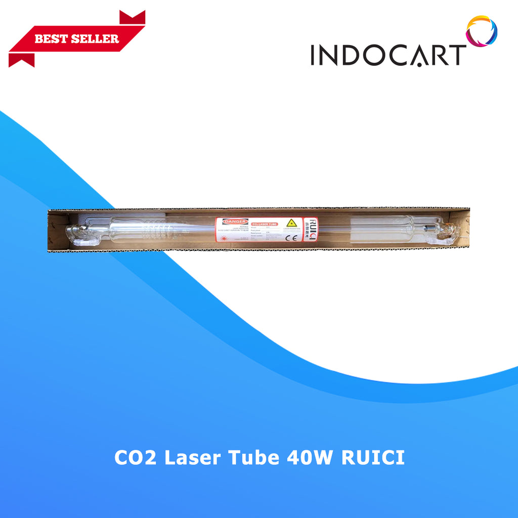 Laser Tube CO2 40W RUICI High Performance For Laser Cutting Engarver