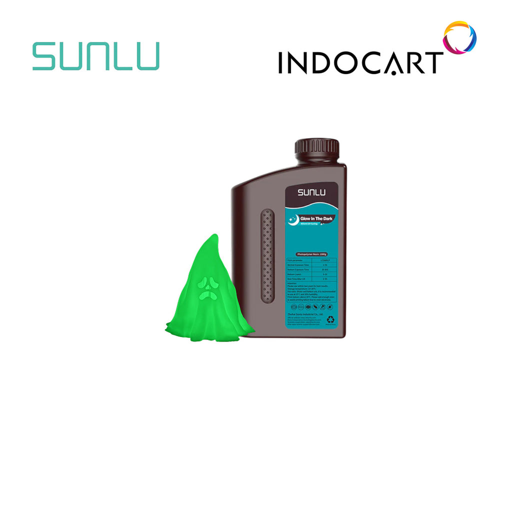 3D Printer Resin SUNLU Glow In The Dark Absorbing UV/Light Sources 1Kg
