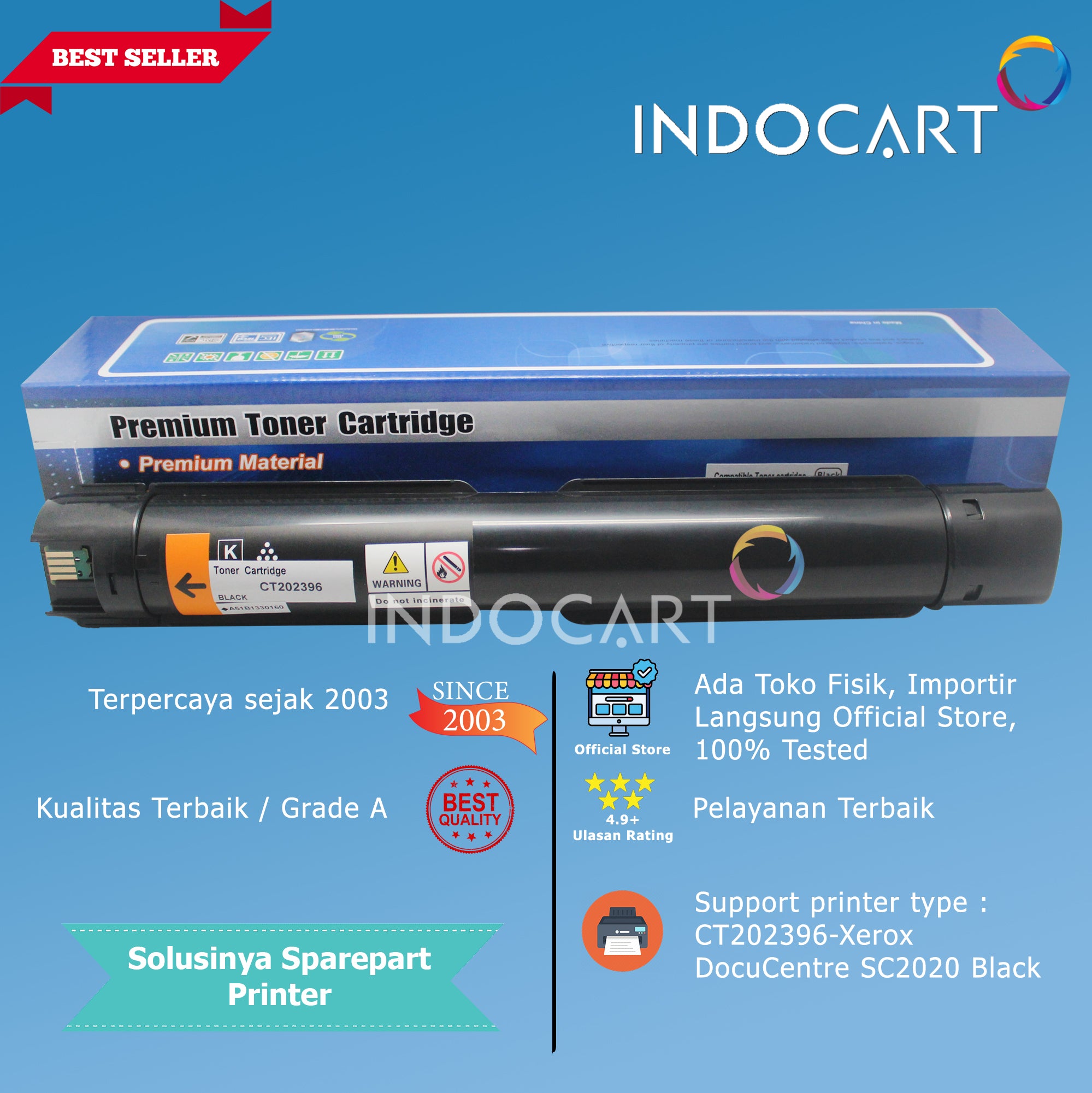 Toner Cartridge Compatible CT202396 CT202397 CT202398 CT202399-Xerox DocuCentre SC2020