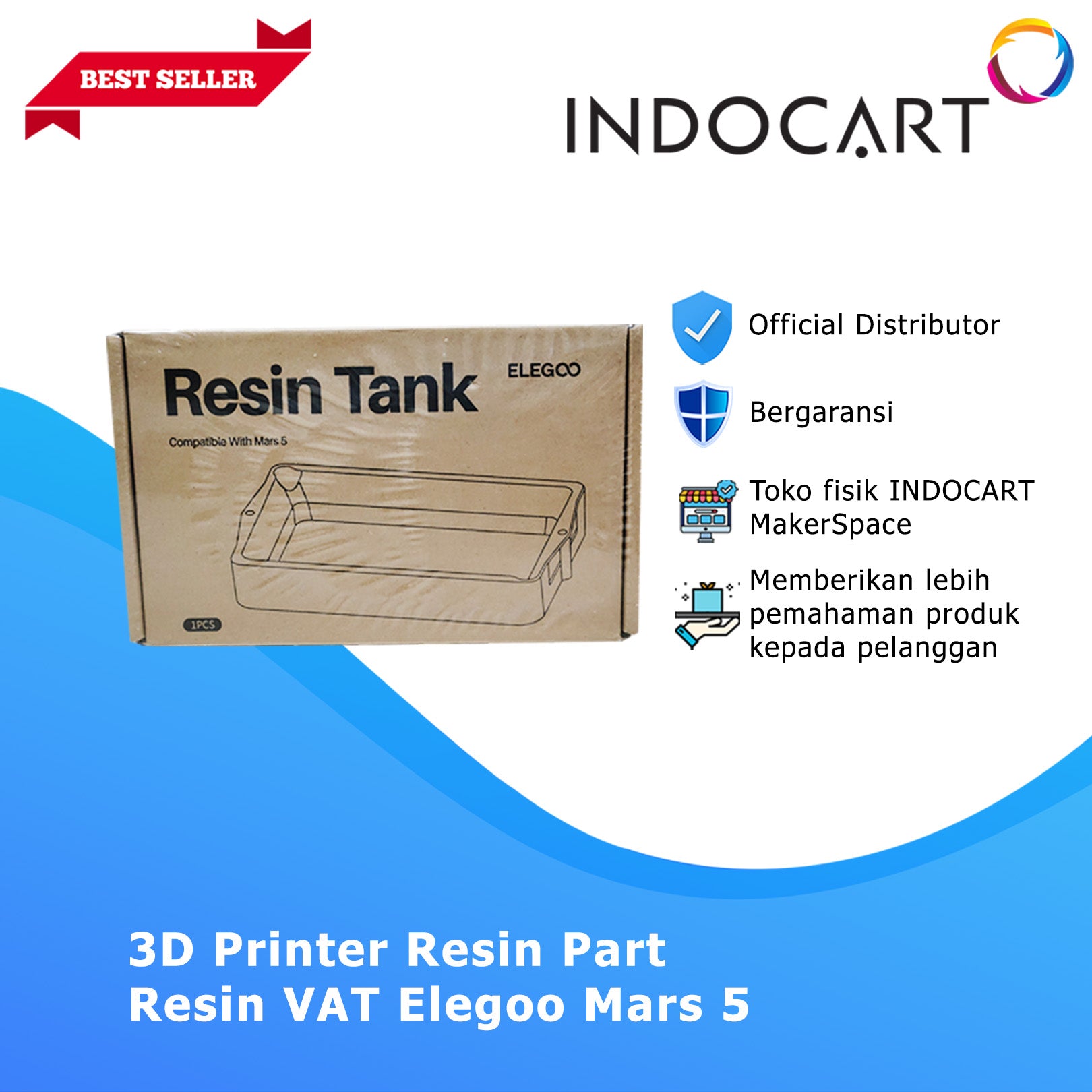 3D Printer Parts Elegoo OEM Resin VAT Elegoo Mars 5