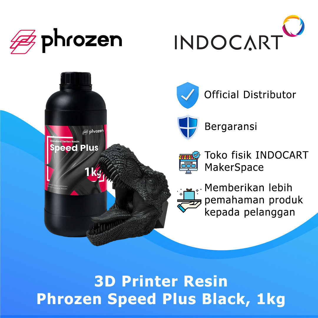 3D Printer Resin Phrozen Speed Plus Smooth Stable Finishing-Black 1kg
