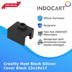 3D Printer Parts Creality OEM Heat Block Silicon Cover Black 23X19X17 Creality CR 10Smartpro/E3S1/E3S1Pro/E3S1Plus