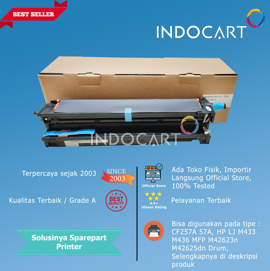 Toner Imaging Drum Compatible CF257A 57A-HP LJ M433 M436 MFP M42623n M42625dn