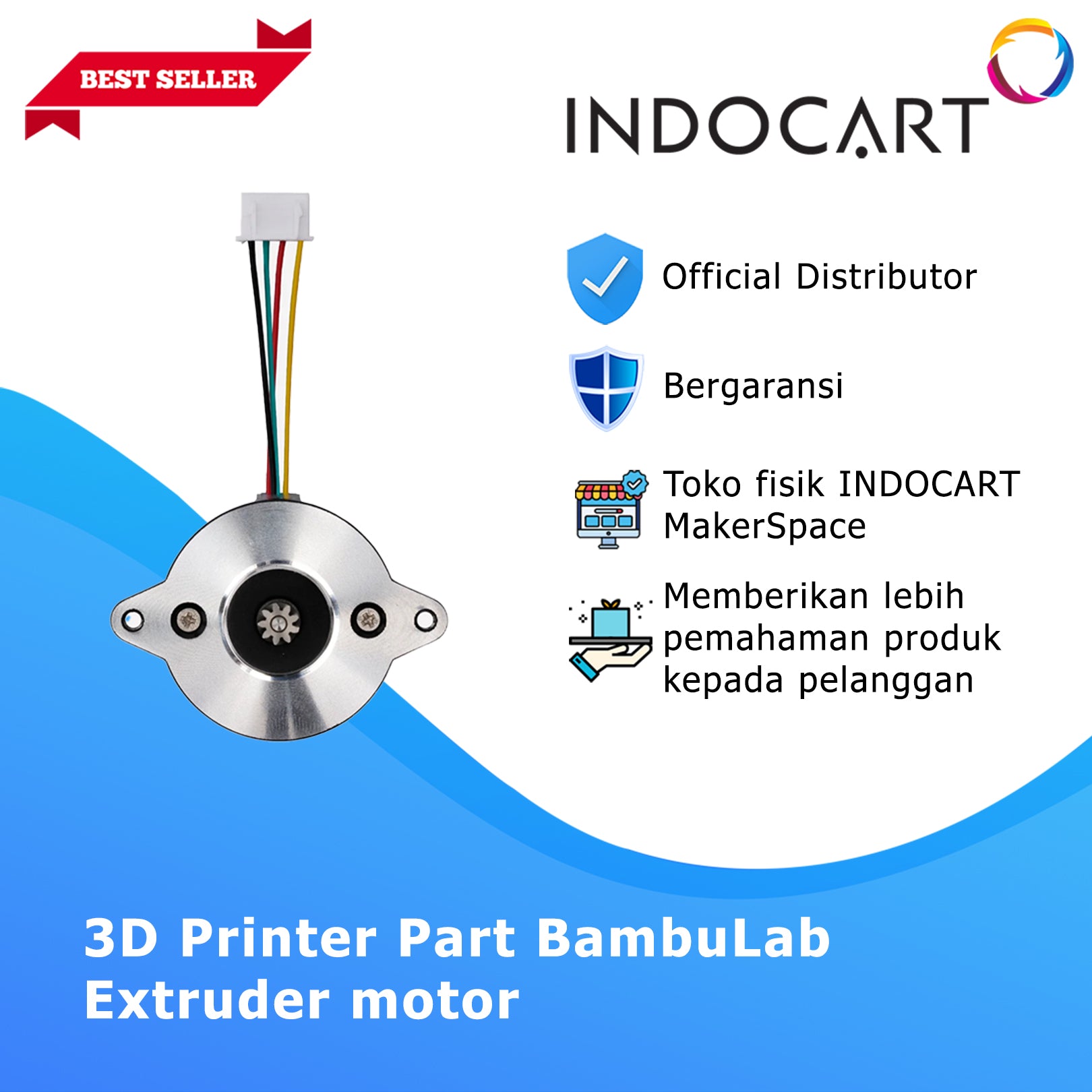 3D Printer Parts BambuLab Extruder Motor BambuLab X1/P1 Series