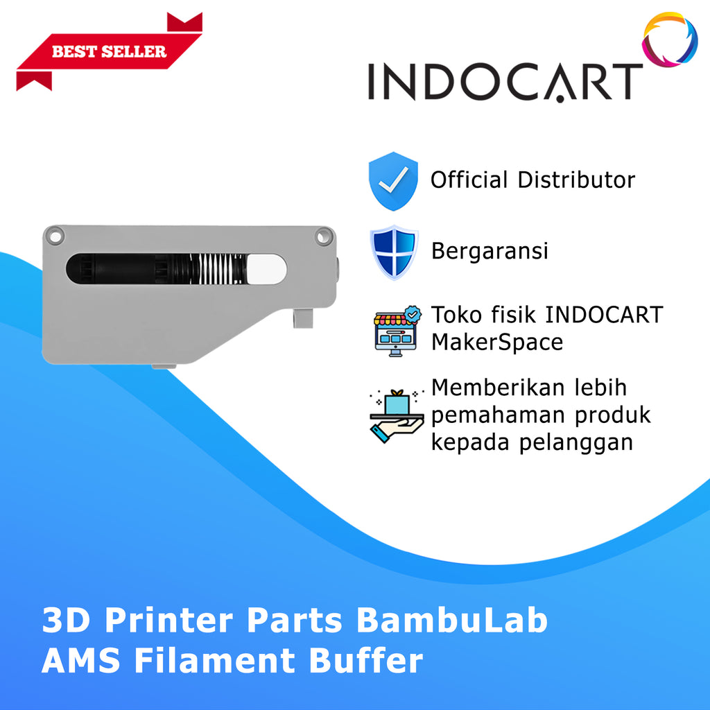 3D Printer Parts BambuLab AMS Filament Buffer P1P,P1S,X1C